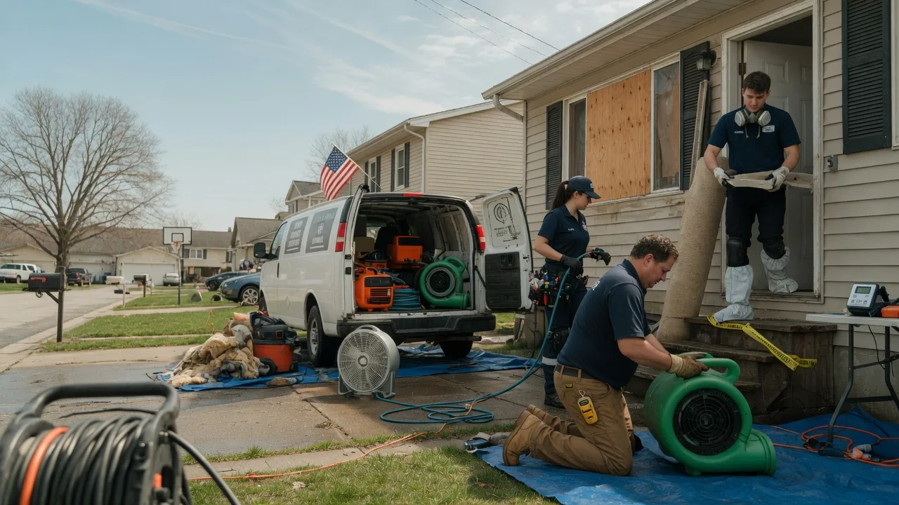 Water Damage Restoration in Tippecanoe, OH near me